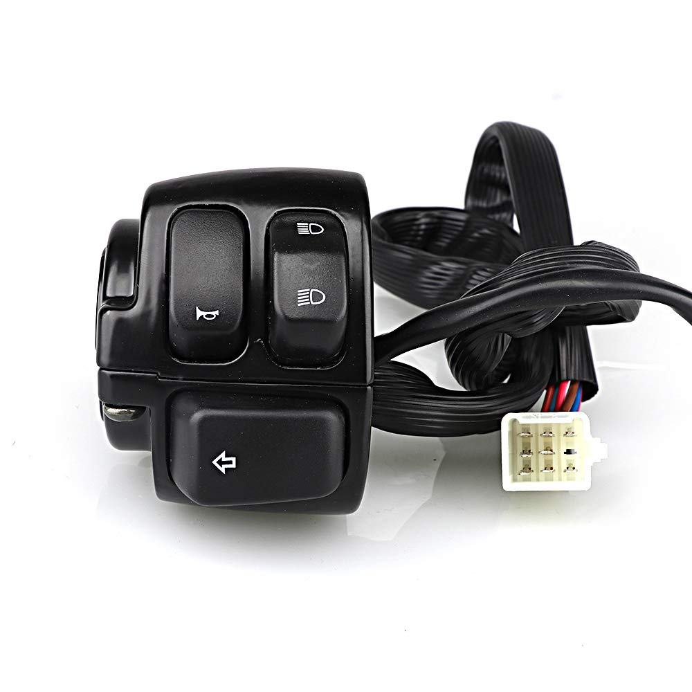 Amazon.co.jp: オートバイハンドル スイッチ evomosa 汎用 組み合わせ